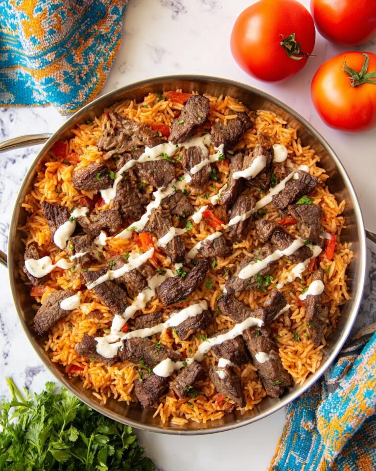 Steak Queso Rice Bowl Recipe