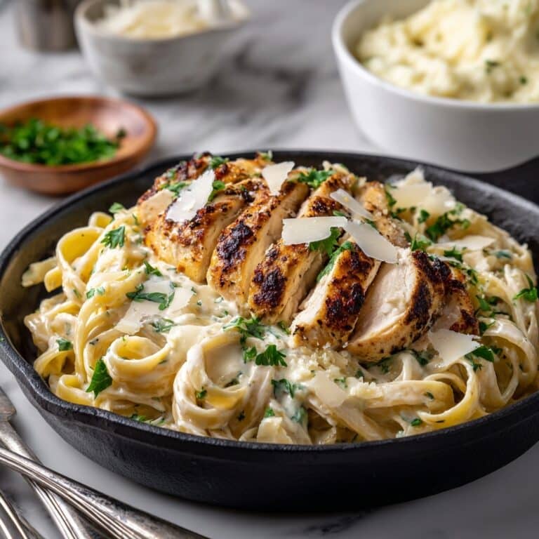 Blackened Cajun Chicken Alfredo Recipe