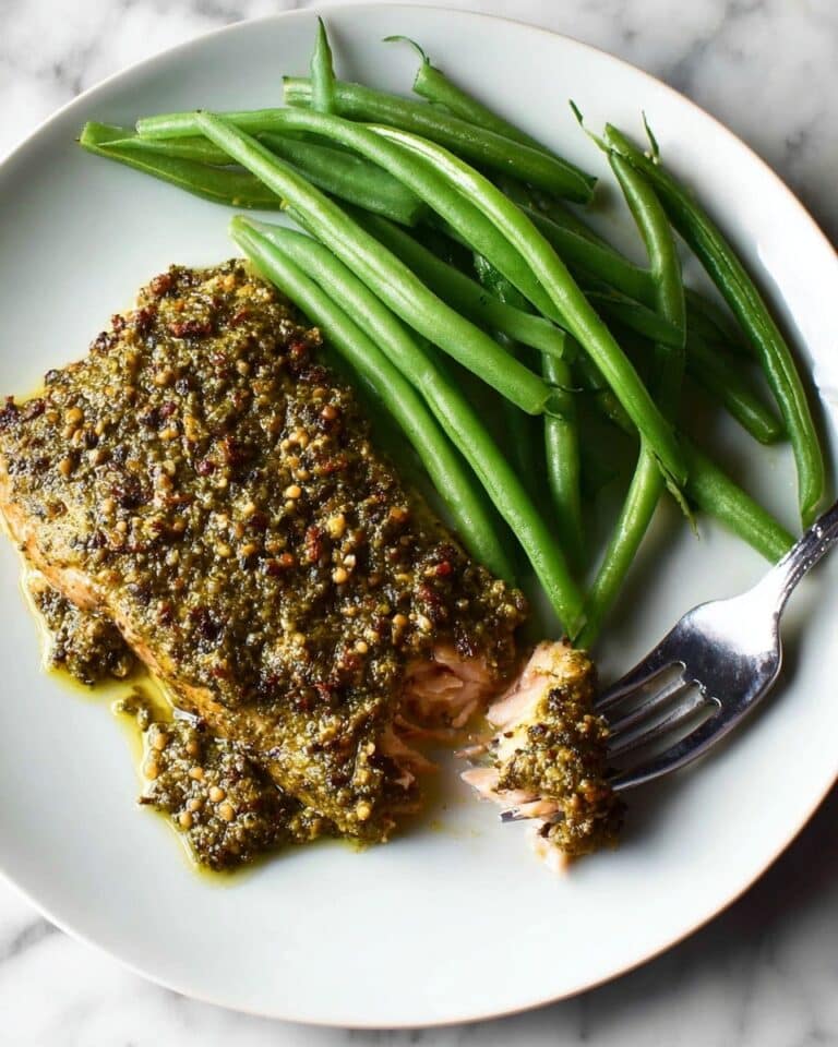 Baked Pistachio Lemon Salmon Recipe