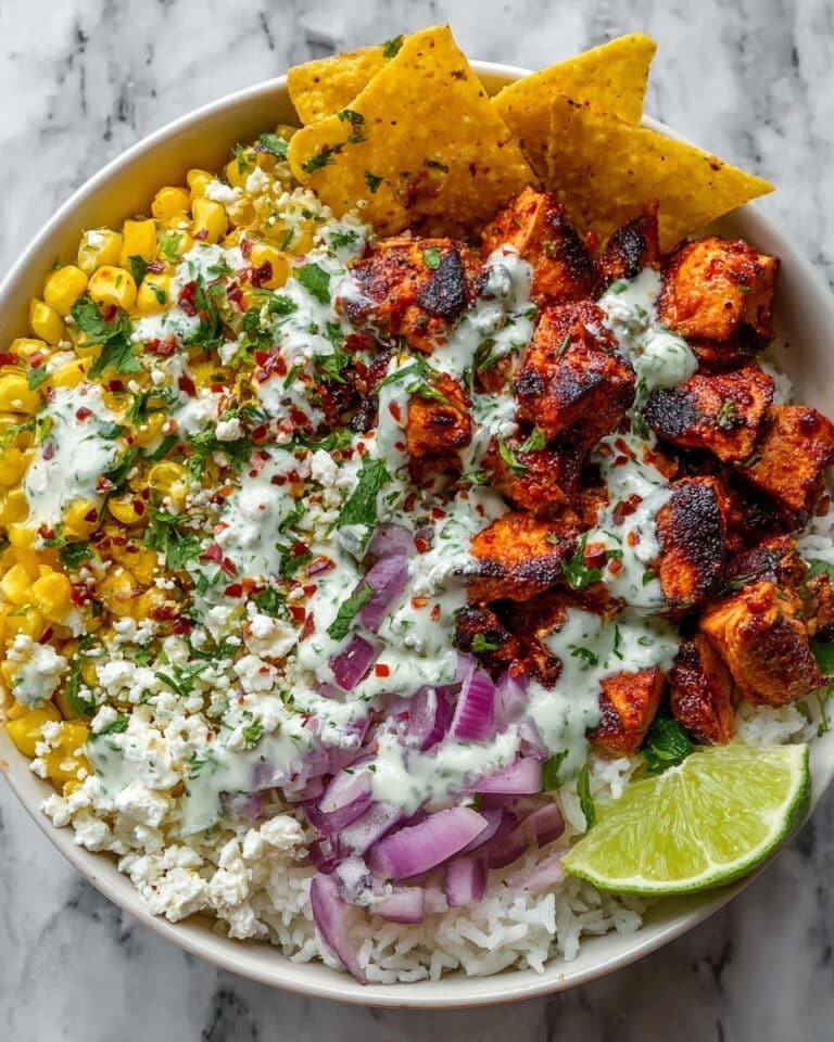 Street Corn Chicken Rice Bowl Recipe