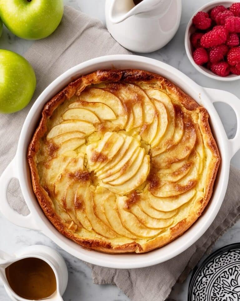 Apple Cinnamon German Pancake Recipe