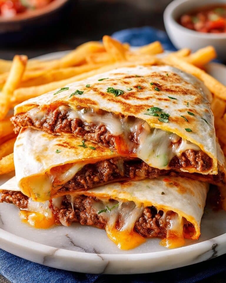 Smashburger Quesadillas Recipe