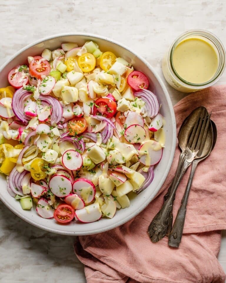 Hearts of Palm Salad with Cherry Tomatoes and Fresh Herbs Recipe