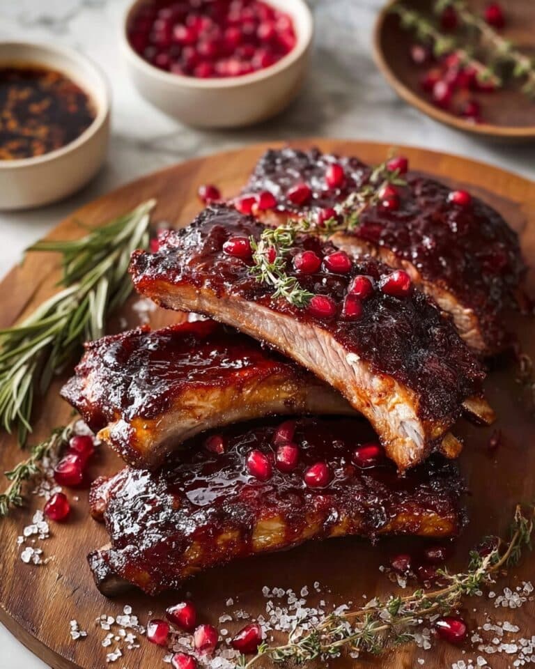 Pomegranate Braised Short Ribs Recipe