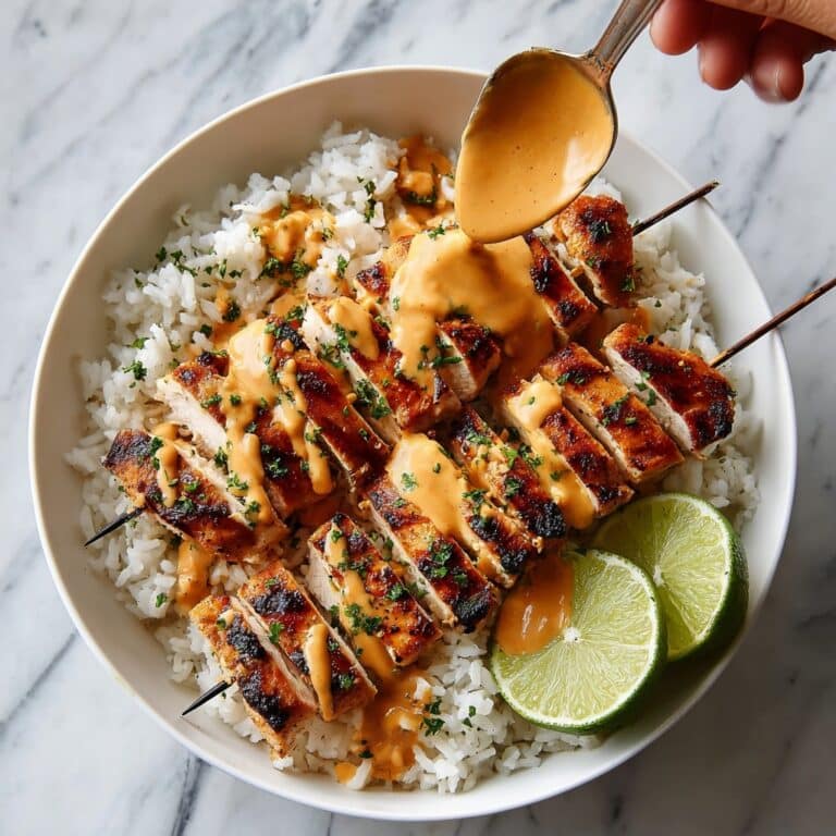 Sweet Chili Chicken Bowl with Coconut Lime Drizzle Recipe