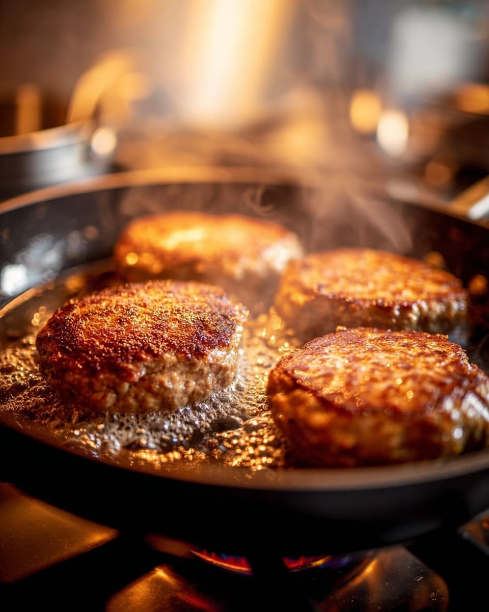 Three burgers are shown on a white marbled surface. Each burger has a glossy golden-brown top bun with a shiny orange sauce dripping slightly. Below the top bun, there are thick slices of fresh green cucumber. Under the cucumber is a juicy, grilled chicken patty covered with the same orange sauce. Beneath the patty, more cucumber slices are placed on fresh green lettuce with wavy edges. Thin purple onion slices sit between the lettuce and the white bottom bun, which has a toasted, slightly browned texture. Photo taken with an iphone --ar 4:5 --v 7