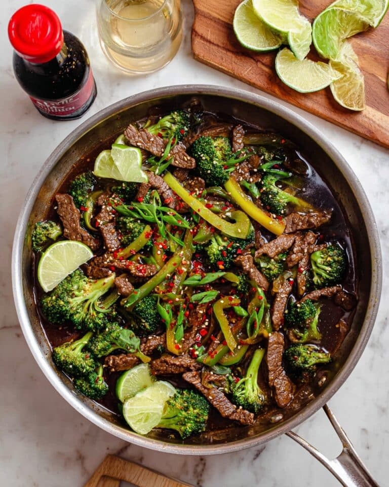 Chinese Beef and Broccoli (One Pan Take-Out) Recipe