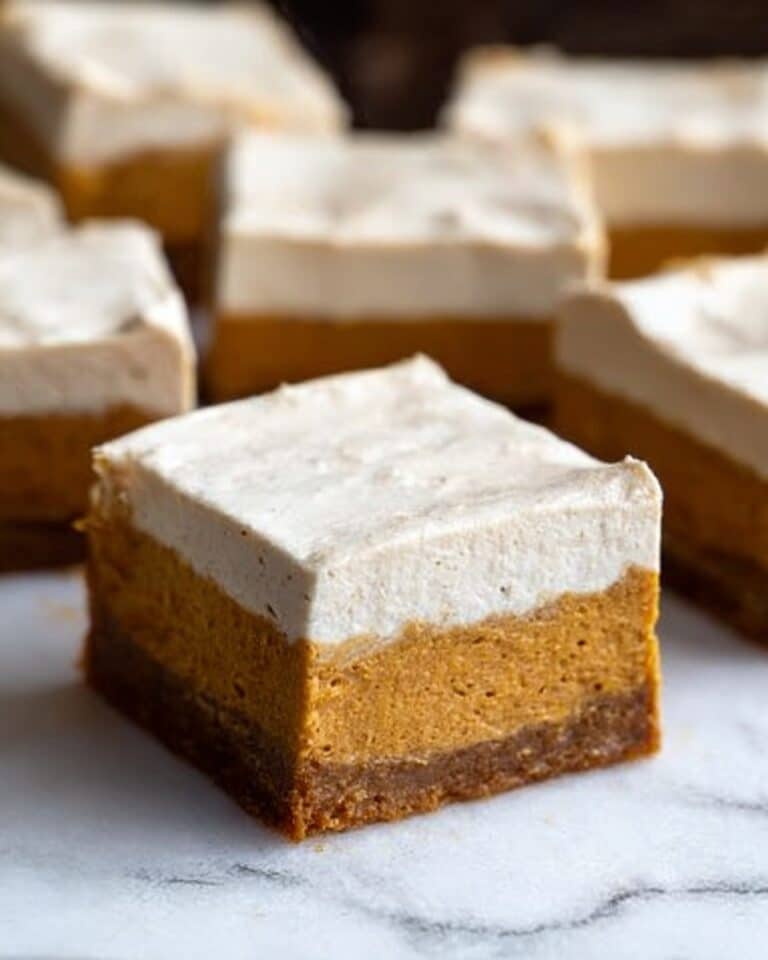 Frosted Gingerbread Brownies Recipe