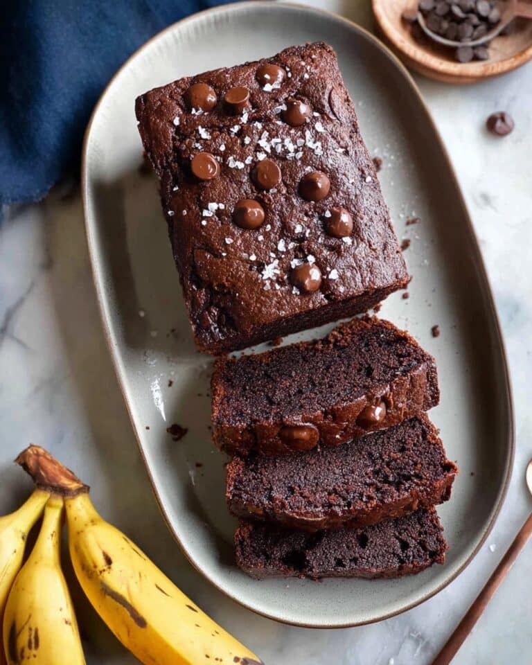 Chocolate Espresso Banana Bread Recipe