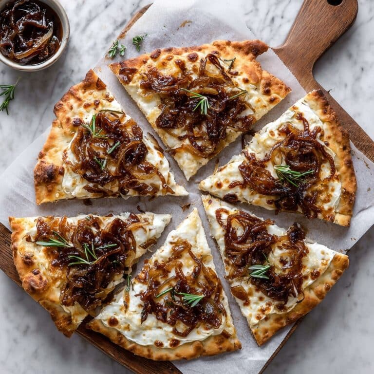 Goat Cheese and Caramelized Onion Pizza Recipe