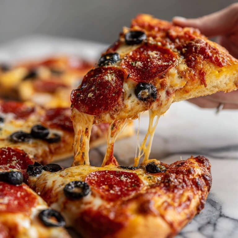 Hot Honey Garlic Flatbread Pizzas Recipe