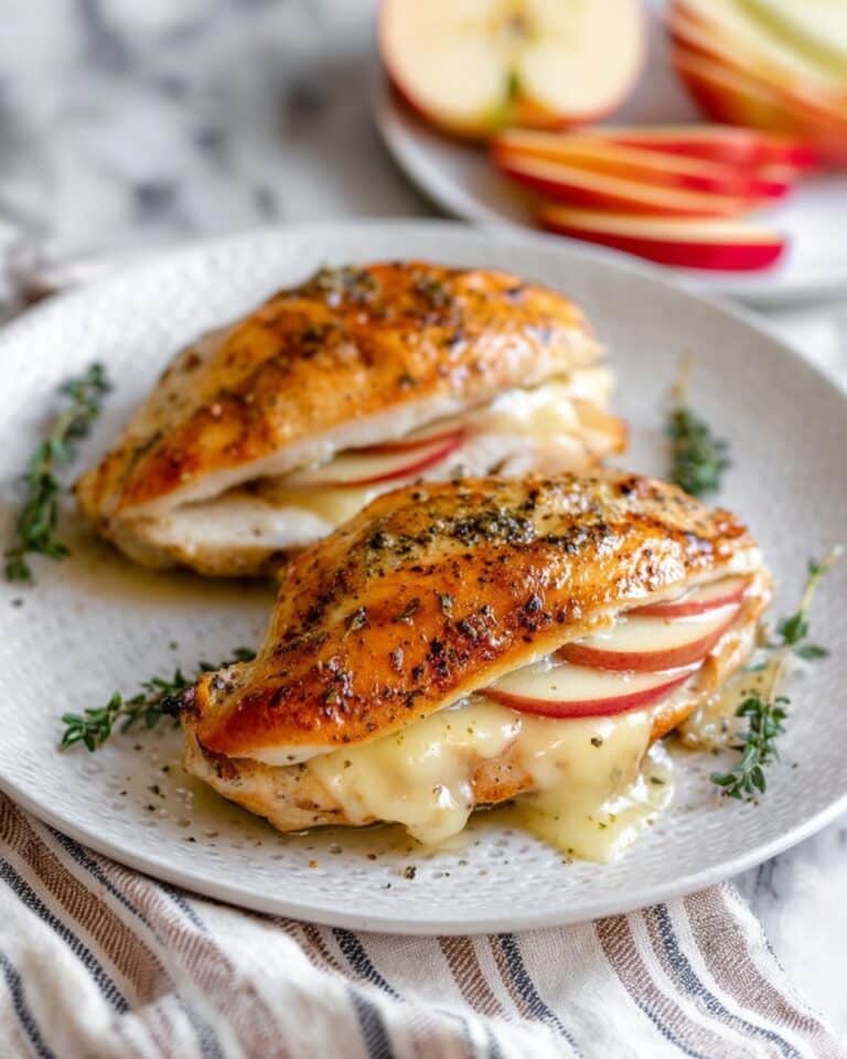 Apple and Brie Stuffed Chicken Breast Recipe