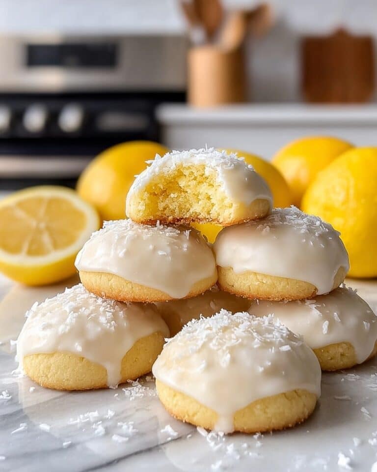 Lemon Snowball Cookies Recipe
