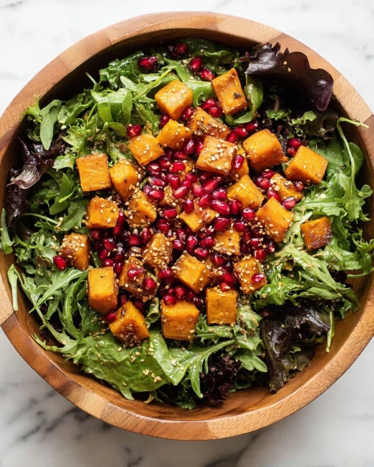 Butternut Squash and Pomegranate Salad Recipe