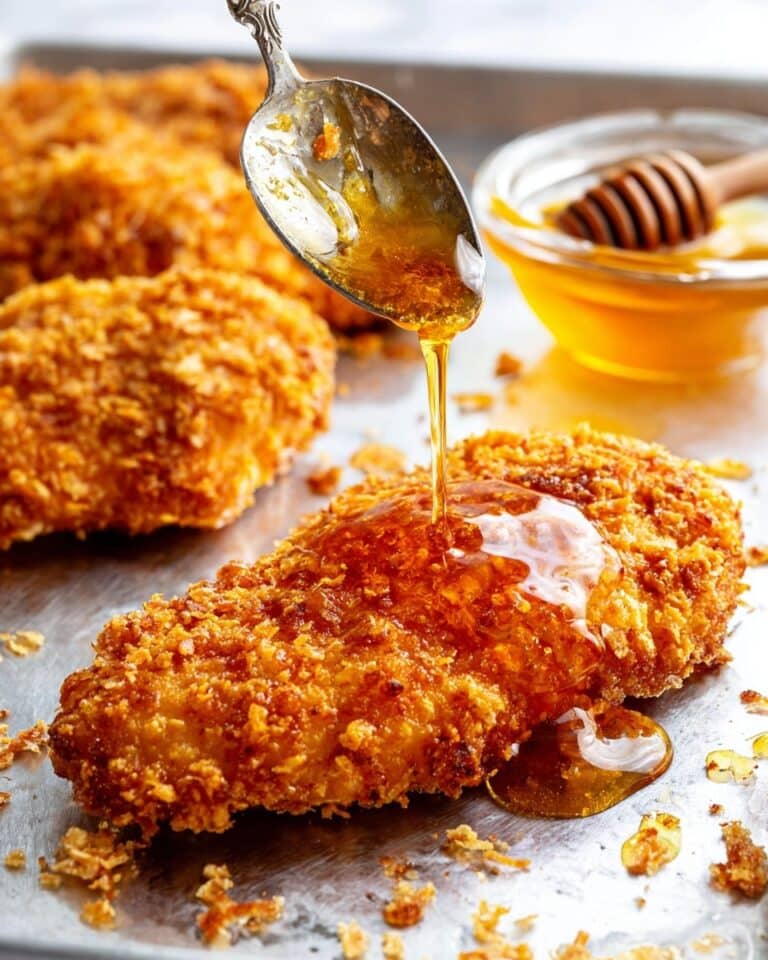 Crispy Baked Hot Honey Chicken Recipe