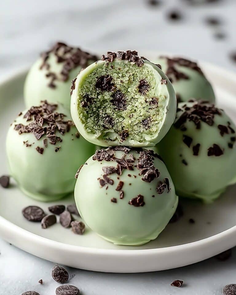 Mint Chocolate Chip Protein Balls Recipe
