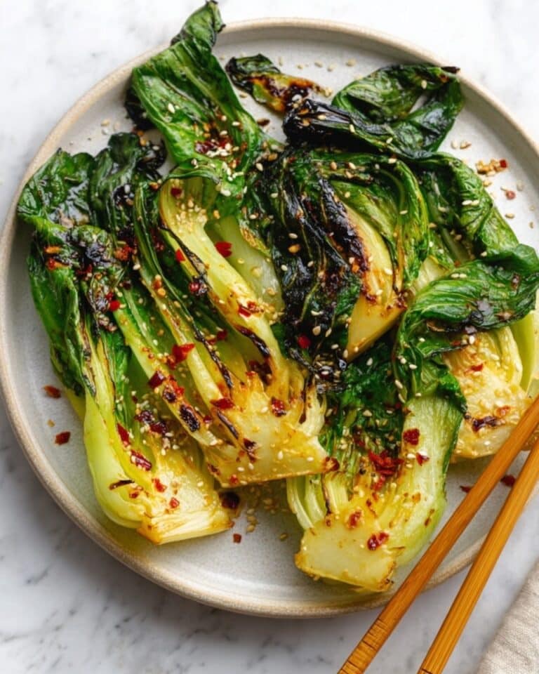 Quick Bok Choy with Garlic and Ginger Recipe