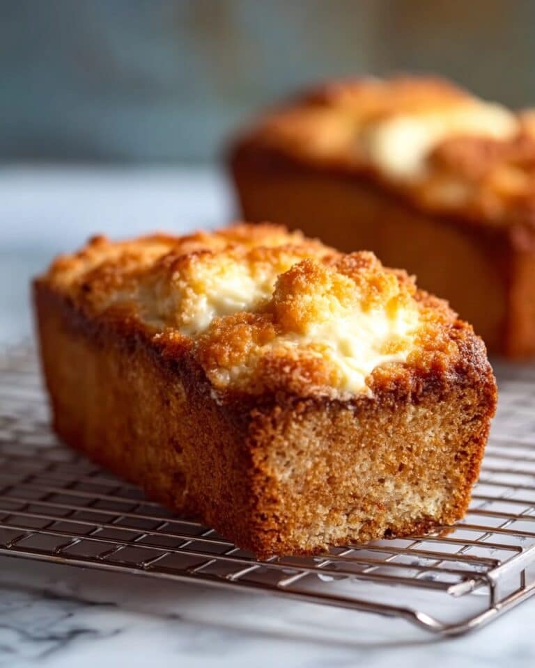 Vanilla Eggnog Bread with Crumb Topping Recipe