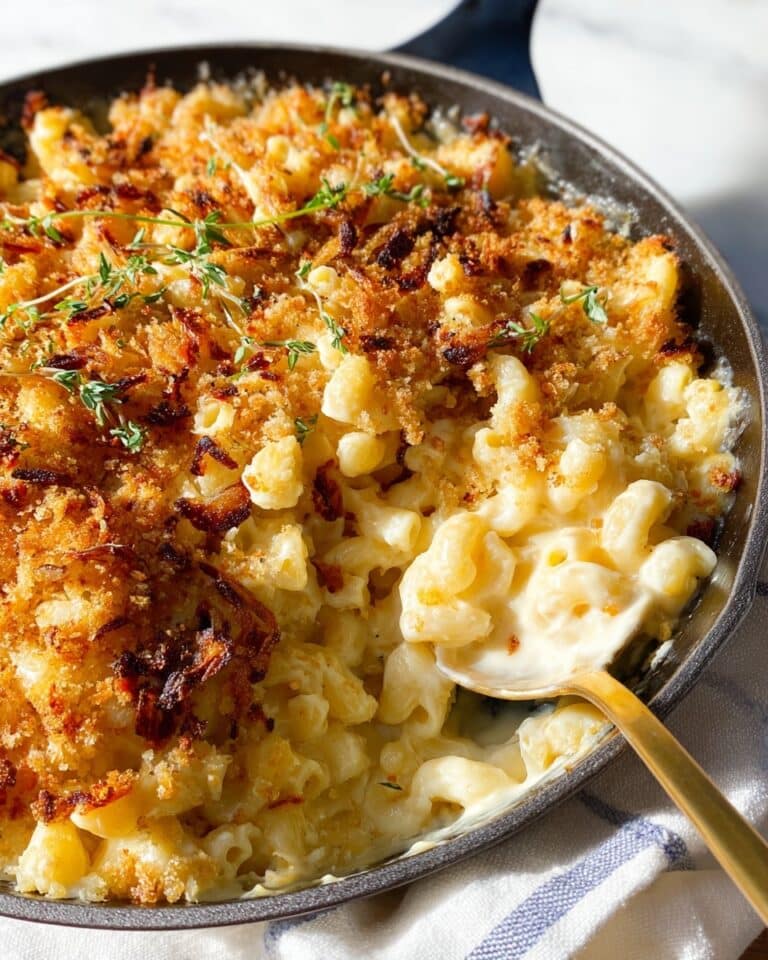 French Onion Soup Mac & Cheese Recipe