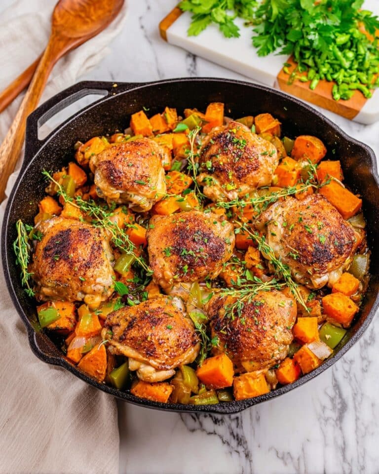 Maple Dijon Chicken & Sweet Potato Bowls Recipe