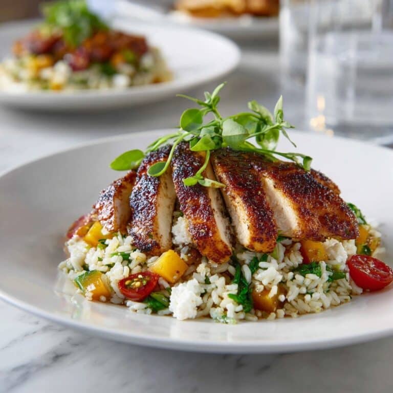 Boursin Orzo Bake with Chicken and Veggies Recipe