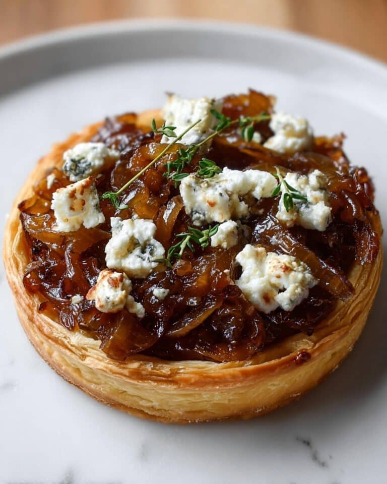 Irresistible Caramelized Onion and Goat Cheese Tarts in 3 Easy Steps Recipe