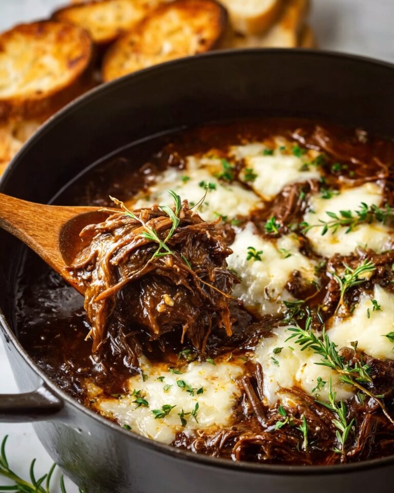 French Onion Braised Chuck Roast Recipe