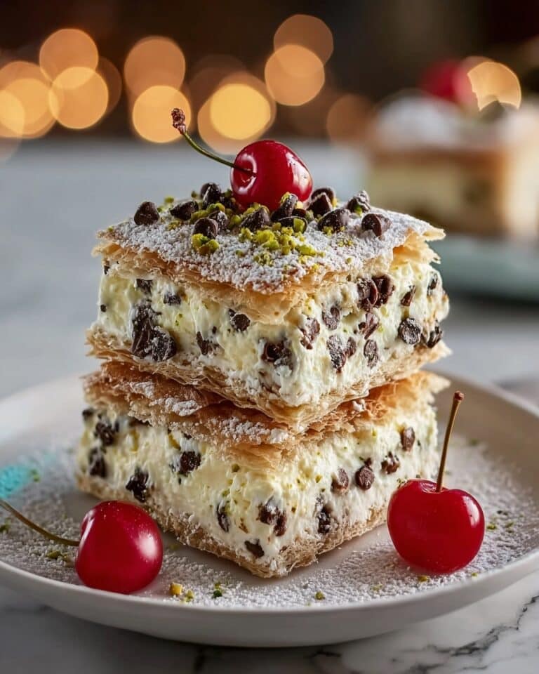 Classic Cannoli Squares Recipe