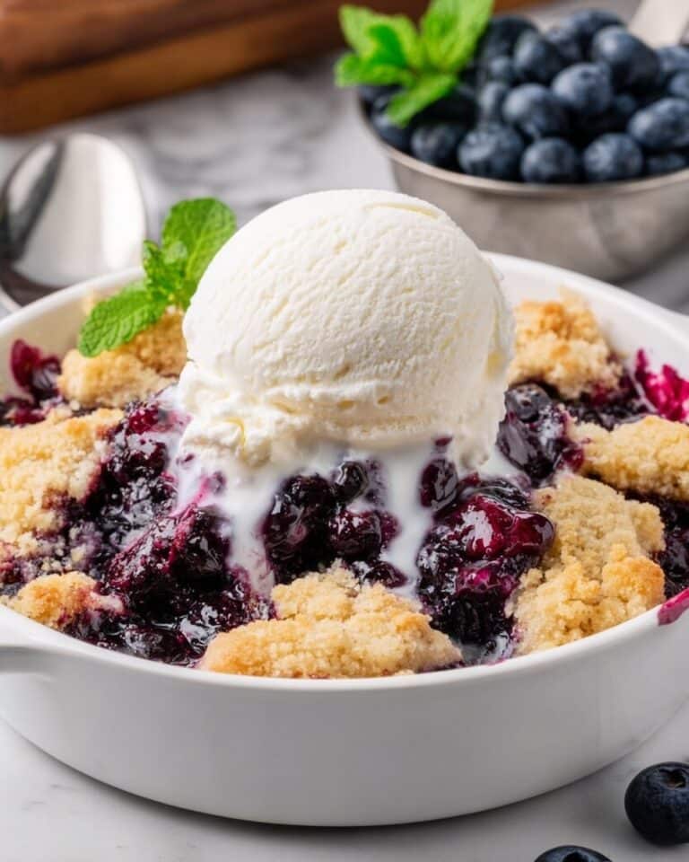 Easy Blueberry Dump Cake Recipe