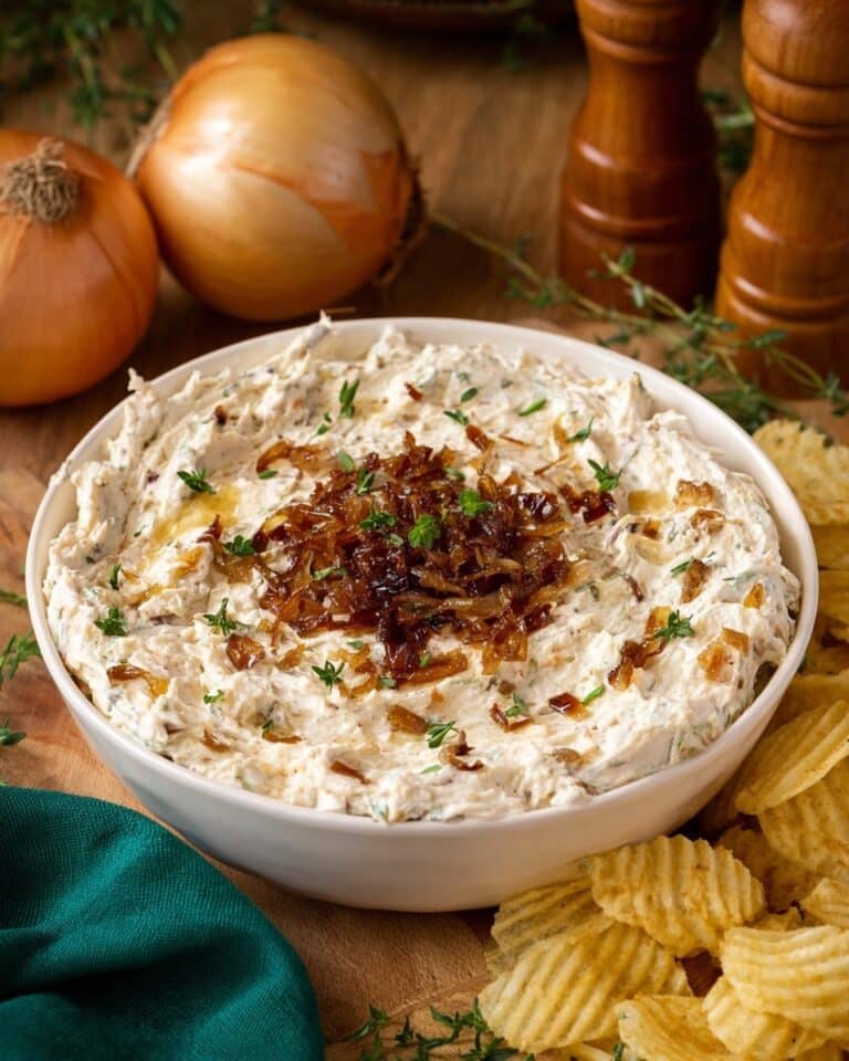 Caramelized Onion Chip Dip Recipe