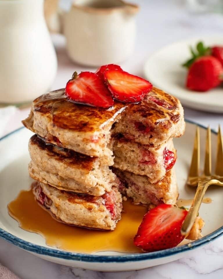 Strawberry Banana Pancakes Recipe
