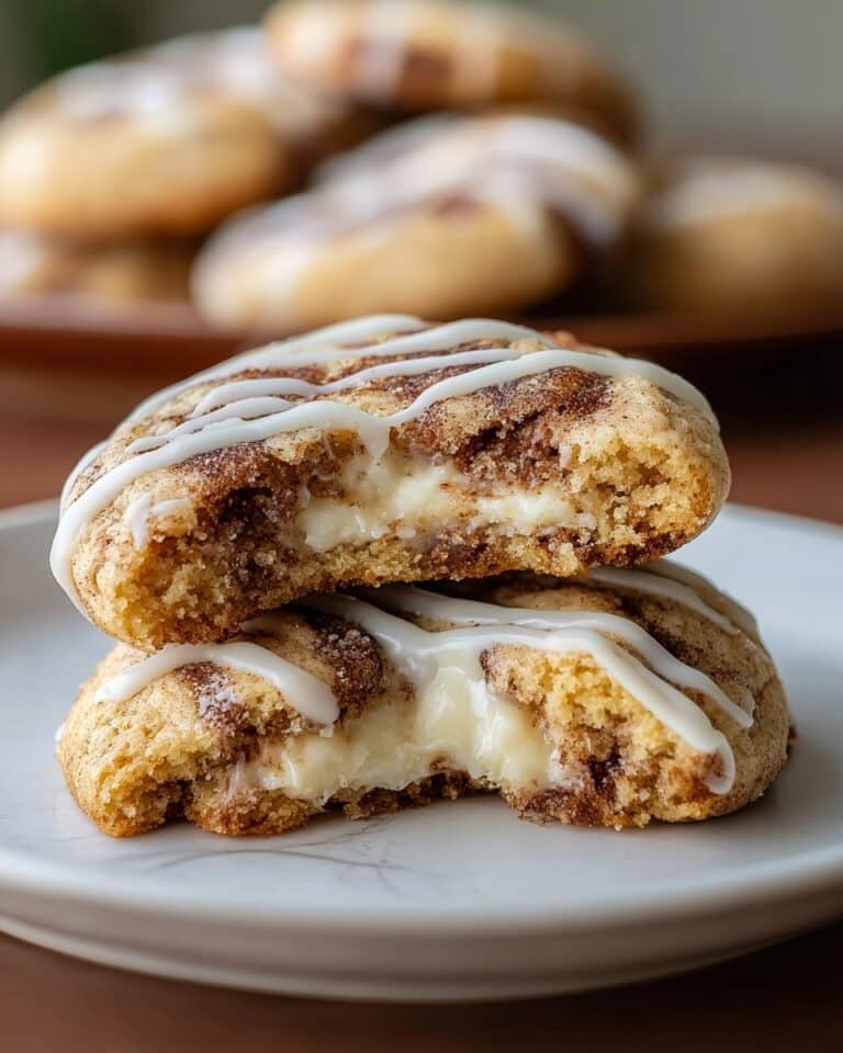 Cinnamon Roll Cheesecake Cookies Recipe