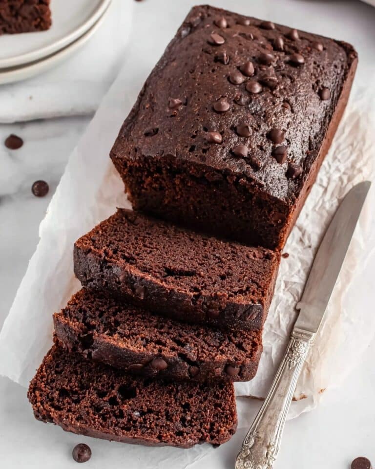 Vegan Chocolate Zucchini Bread Recipe