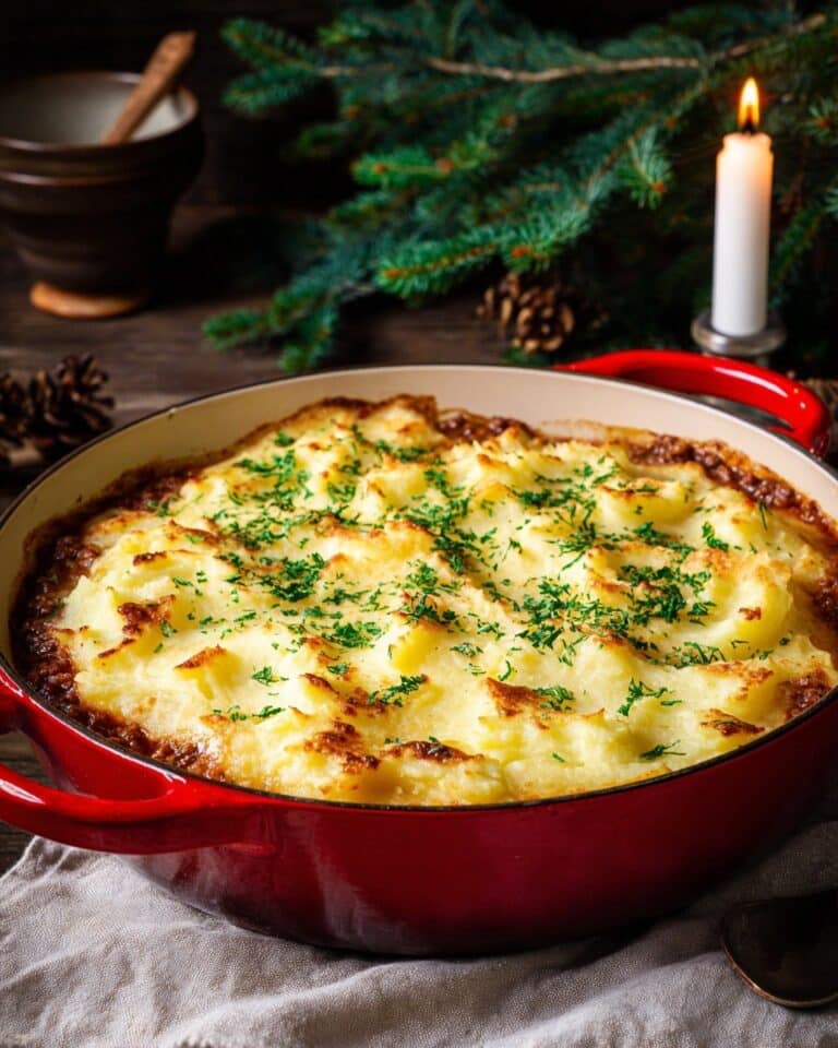 Gardener’s Pie with Root Vegetable Mash Recipe