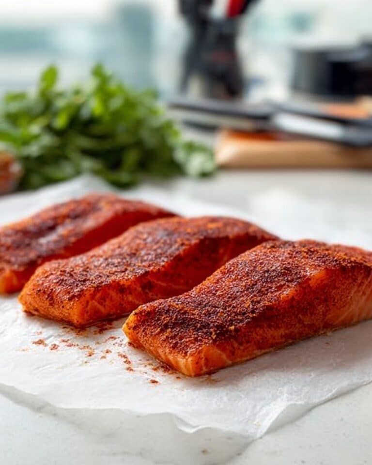 Tandoori Salmon with Refreshing Cucumber Raita Recipe