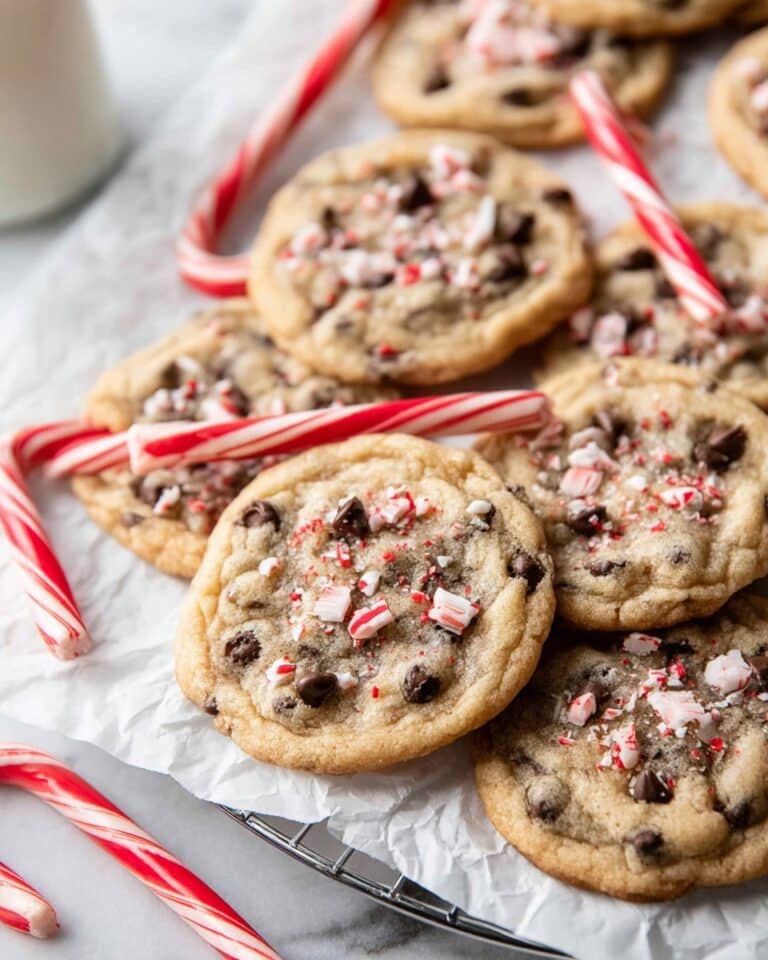 Peppermint Chocolate Chip Cookies Recipe