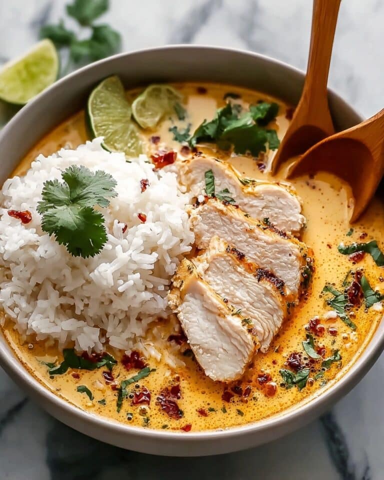 Coconut Chicken Brothy Rice Recipe
