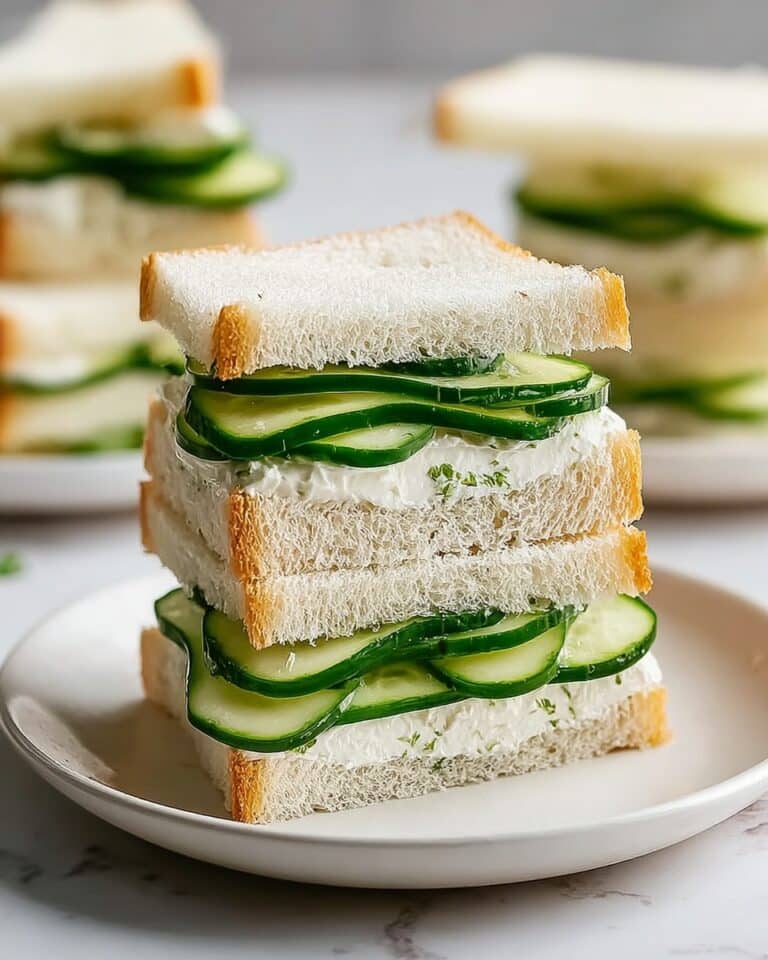 Cucumber Sandwiches Recipe