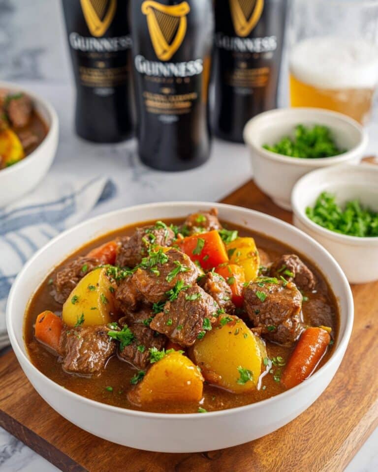 Classic Irish Beef Stew with Guinness Recipe