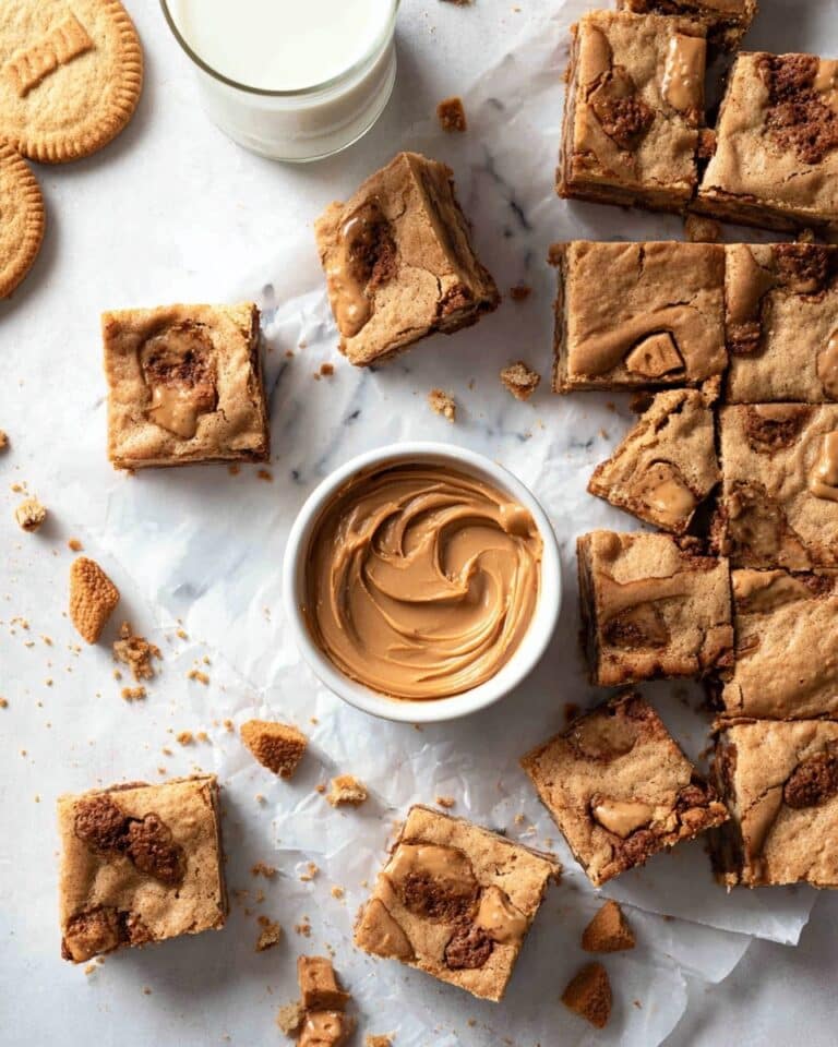 Biscoff Blondies Recipe