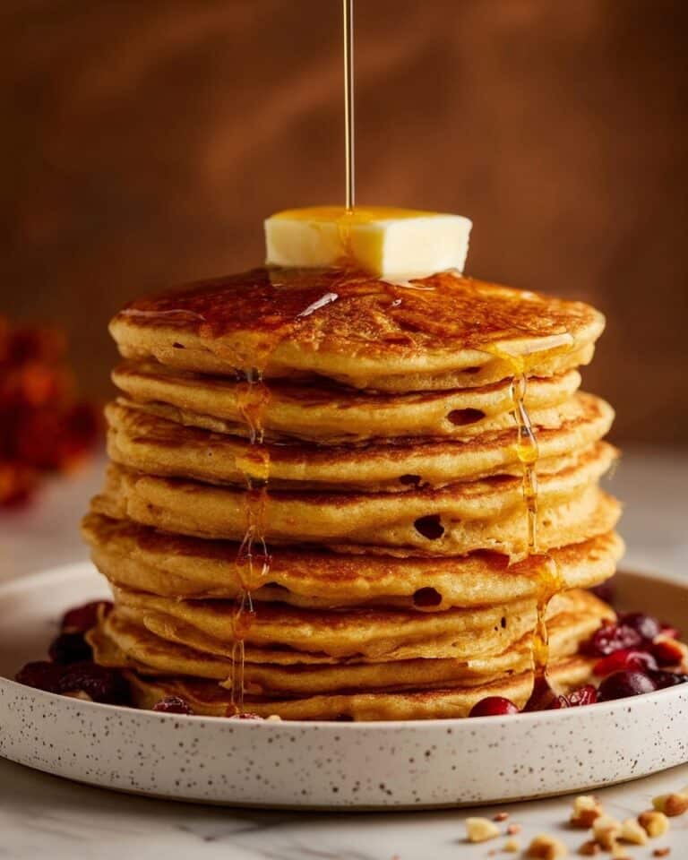 Fluffy Gingerbread Pancakes Recipe