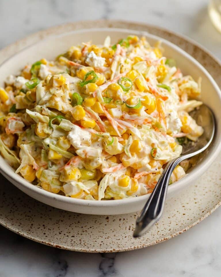 Jalapeno Corn Coleslaw: Bold and Flavorful Recipe