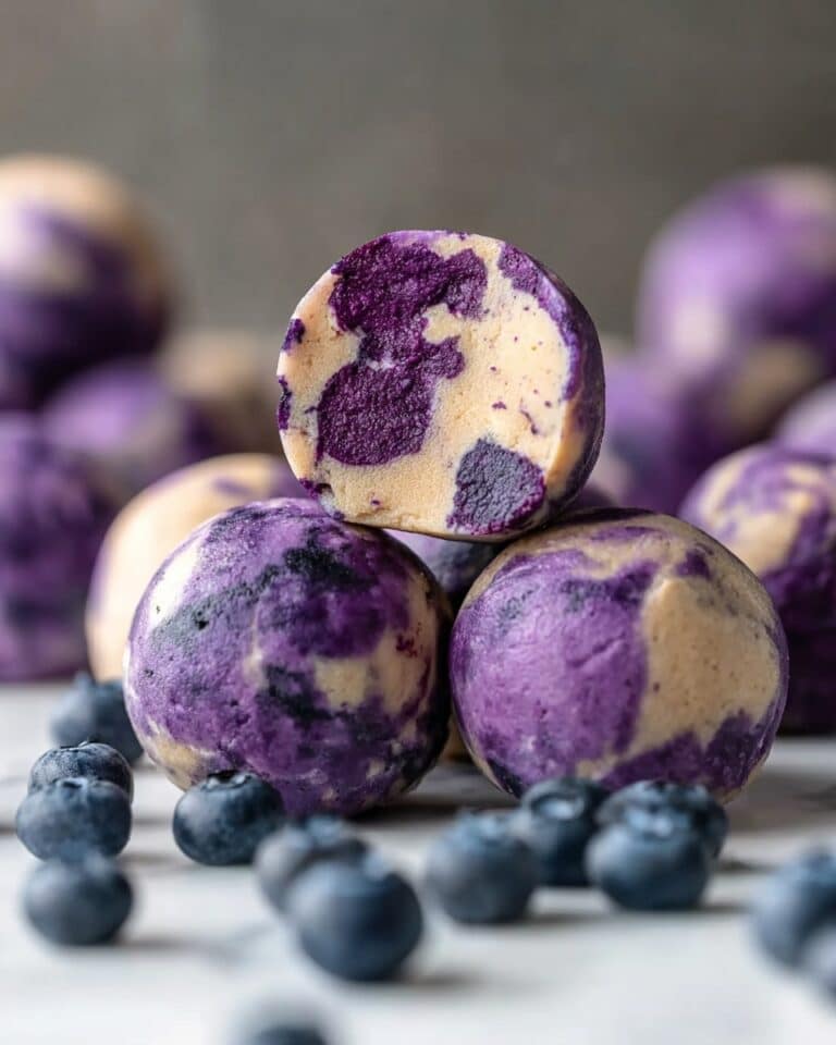 Blueberry Cheesecake Protein Bites Recipe