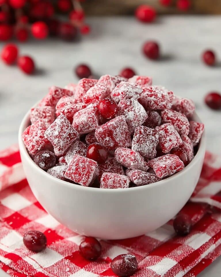 Cherry Cheesecake Puppy Chow Recipe
