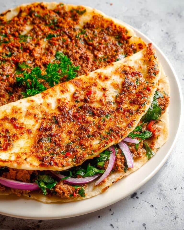 Lahmacun – Baked Turkish Pizza Recipe
