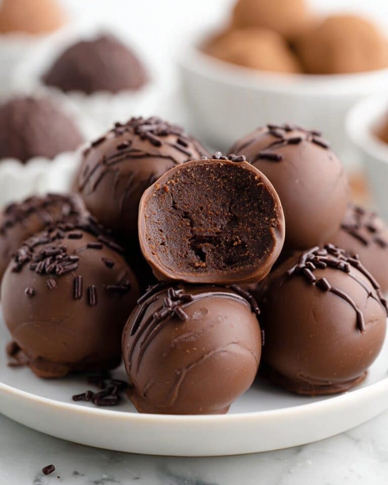 Easy Brownie Truffles Recipe