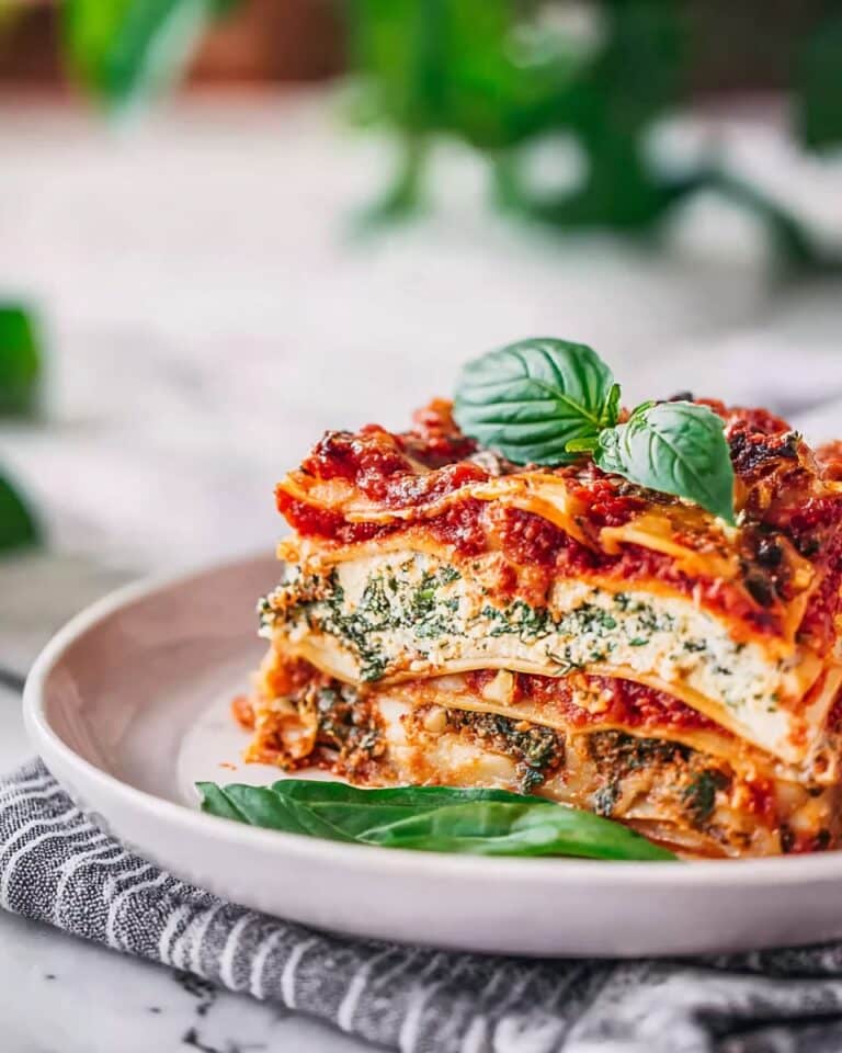 Vegan Lasagna With Tofu Ricotta Recipe