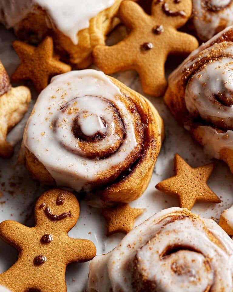 Gingerbread Cinnamon Rolls Recipe