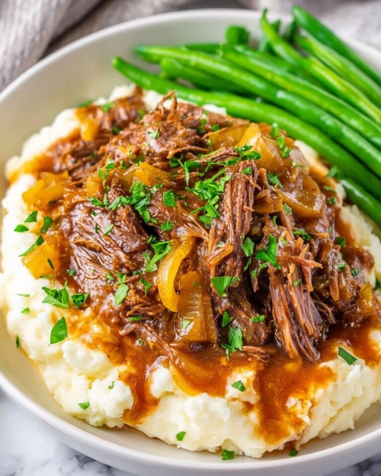 Crockpot Copycat Texas Roadhouse Pot Roast Recipe