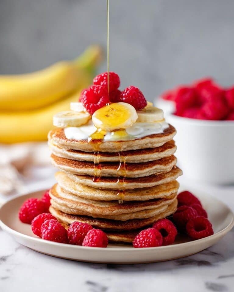 Easy and Healthy Banana Oat Pancakes Recipe